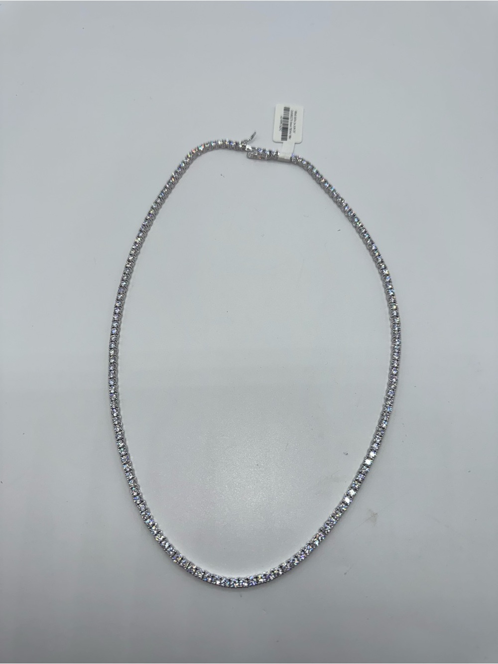 18k Tennis Necklace - Picture 6 of 10